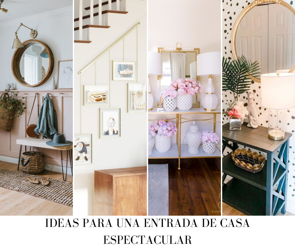 Ideas para una entrada de casa espectacular