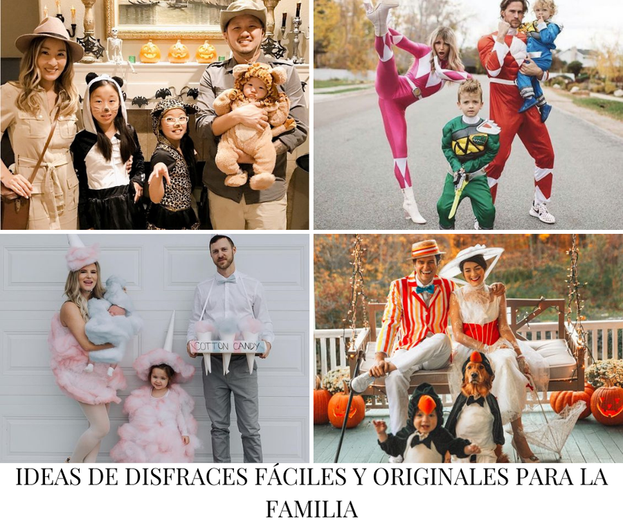 Ideas de disfraces fáciles y originales para la familia | Manualidades