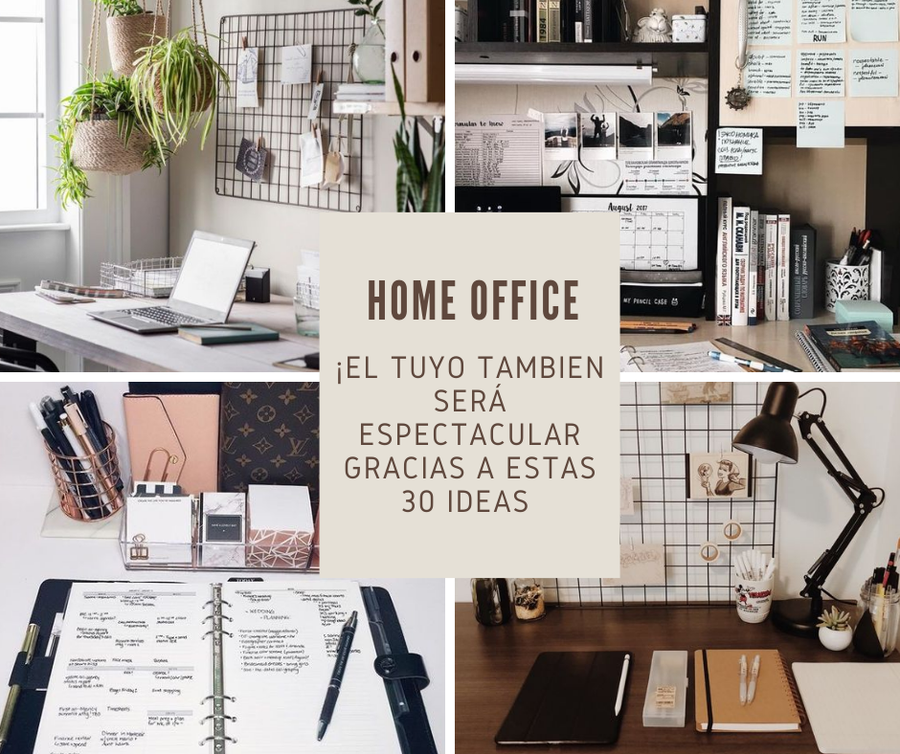 Home office: ¡el tuyo también será espectacular gracias a estas ideas! |  Decoración