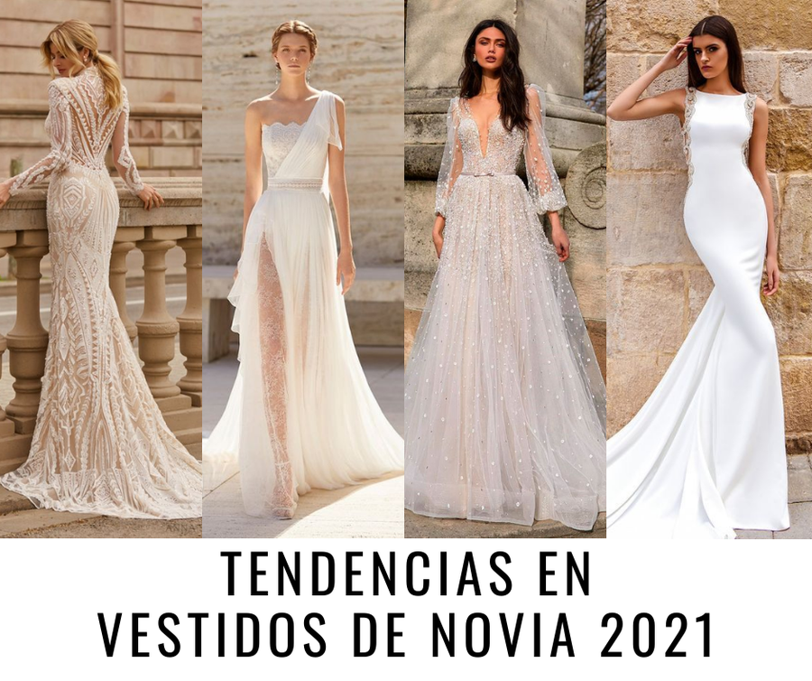 Tendencias en vestidos de novia 2021 | Bodas