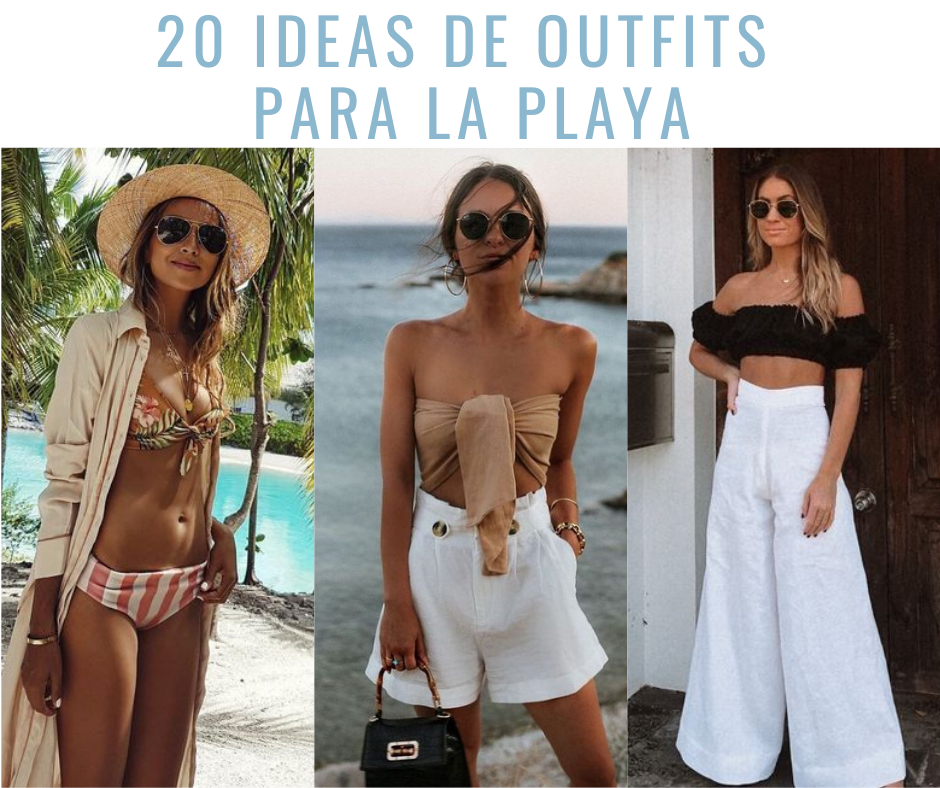 49 Outfits Para Ir A La Playa O La Piscina Sin Perder El Glamour |  