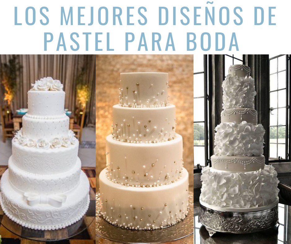 Los mejores diseños de pastel para boda | Bodas