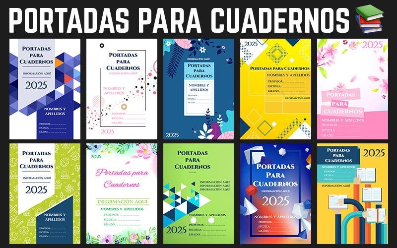 Cómo hacer portadas de cuaderno en casa [EN WORD] | Manualidades