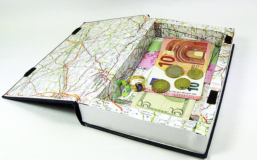 Tutorial: Caja para regalo con forma de libro 🎁📘 Con espacio para  dedicatoria ✏️ 
