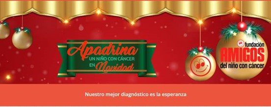 Apadrina un niño con cáncer en Navidad