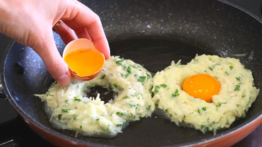 Es tan fácil y delicioso que puedes cocinarlo todos los días! Receta de  patata y huevos | Cocina